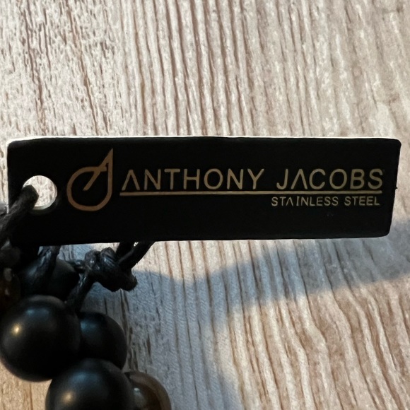 Anthony Jacobs volcano rock and tigers eye bracelets - Picture 3 of 5